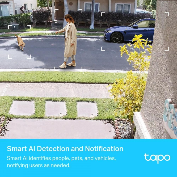 TP-Link Tapo Smart Wire-Free Security Camera System, 1-kamera /Tapo C420S1
