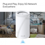 TP-Link Deco BE65 Wi-Fi 7 BE9300 5G Mesh Wi-Fi-system til hele hjemmet (1-pak)