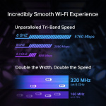 TP-Link BE9300 Tri-Band Wi-Fi 7 Bluetooth PCIe-adapter /Archer TBE550E TP-Link BE9300 Tri-Band Wi-Fi 7 Bluetooth PCIe-adapter /Archer TBE550E