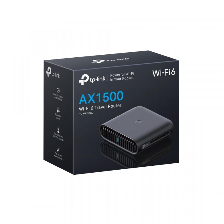 TP-Link AX1500 Wi-Fi 6 rejse-router