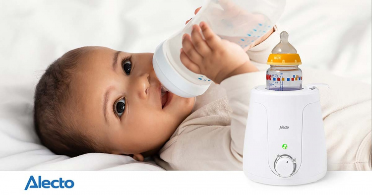 Alecto Flaskevarmer hvid