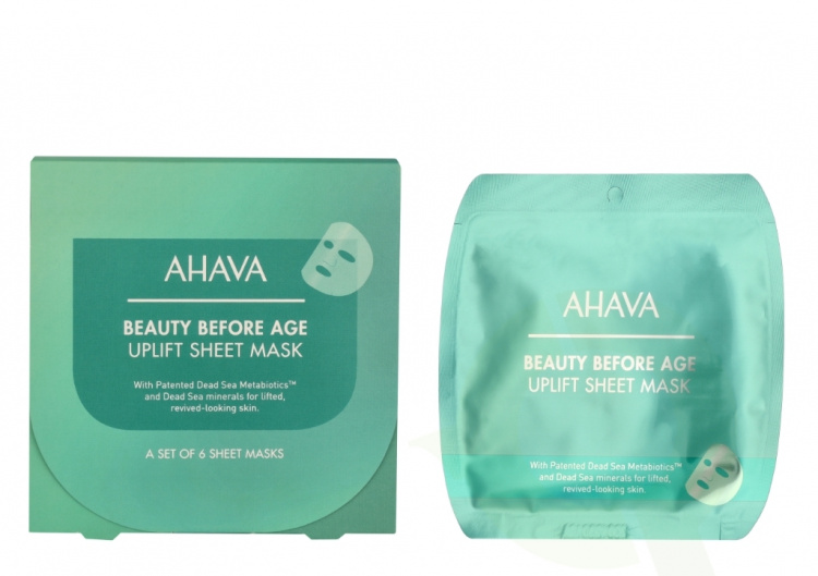 Ahava Beauty Before Age Uplift Sheet Mask 102 g 6x17g