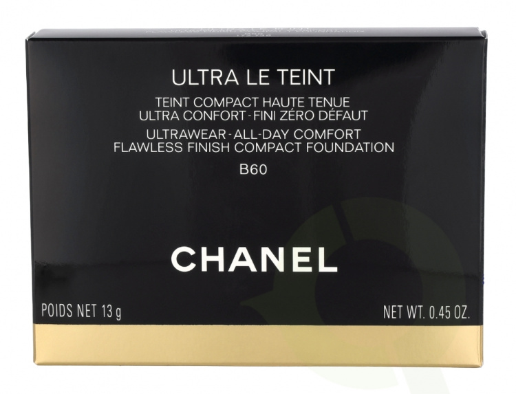 Chanel Ultra Le Teint Flawless Finish Compact Foundation 13 g B60