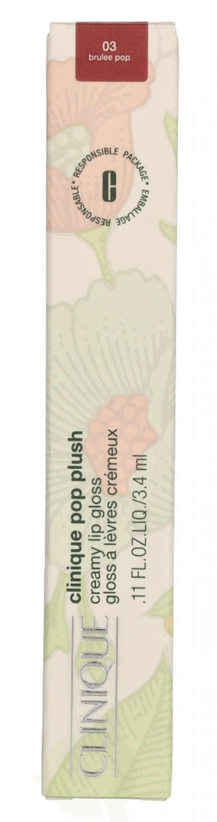 Clinique Pop Plush Creamy Lip Gloss 3.4 ml #03 Brulee Pop