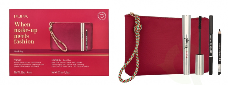 Pupa Milano Pupa Vamp! Mascara & Mini Multiplay Set 9.8 ml Vamp! Mascara Volume 9ml/Multiplay Pencil Mini 0,8gr