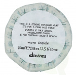 Davines More Inside This Is A Strong Moulding Clay 75 ml For Storm, Mat Finish