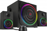 Speedlink GRAVITY CARBON RGB 2.1 højttalersystem Speedlink GRAVITY CARBON RGB 2.1 højttalersystem