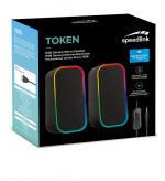 Speedlink TOKEN RGB gaming-stereohøjttaler, sort