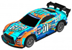 TEC-TOY Champion GT9 m/lys R/C 1:22, 27MHz - Blå/Orange (471251)