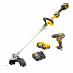 DeWALT 18V 2-PAK DCMST561, DCD791 2X5AH Trimmer og boremaskine