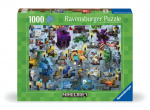 Ravensburger Puslespil Minecraft Mobs 1000p (12000422)