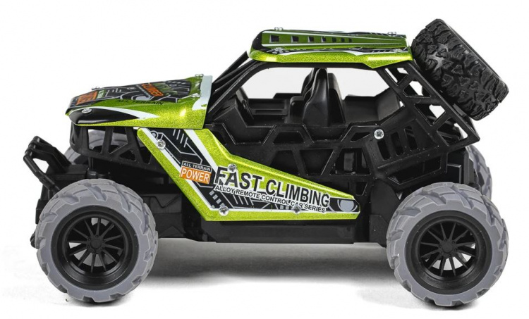 TEC-TOY King Climber R/C 1:18 2,4G 3,7V Li-ion, grøn (471416)