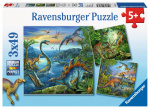 Ravensburger Dinosaur Facination 3x49p - 09317