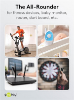 Goobay Universalnätdel (9 V - 24 V max. 24 W / 1,5 A) inkl. 7x DC-adaptrar Goobay Universalnätdel (9 V - 24 V max. 24 W / 1,5 A) inkl. 7x DC-adaptrar