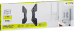 Goobay Adapter för TV-väggfäste med VESA-dimension ökar avståndet mellan monteringshålen på en TV-apparat till maximalt 400x400 mm Goobay Adapter för TV-väggfäste med VESA-dimension ökar avståndet mellan monteringshålen på en TV-apparat till maximalt 400x400 mm