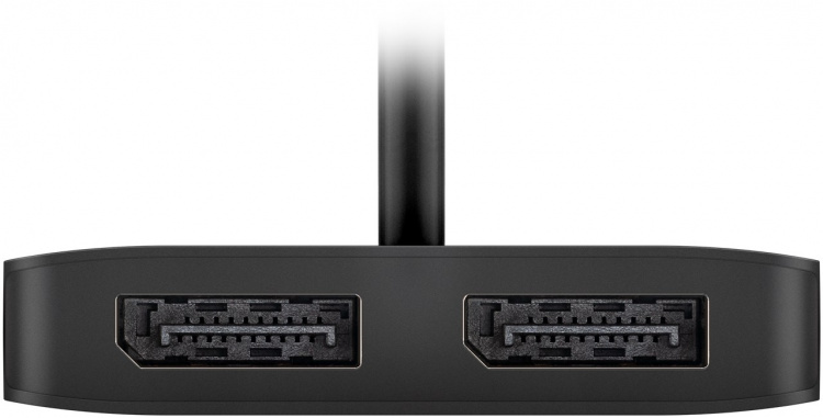 Goobay USB-C™-adapter till 2x DisplayPort™ utökar en USB-C™-port med två DisplayPort™-portar