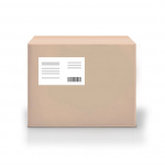 Goobay 12 V nätdel (7,2 W / 0,6 A) med centrumstift (han) 5,5 mm x 2,1 mm