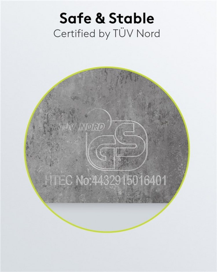 Goobay Vägghållare i aluminium för parabolantenn, avstånd till väggen 250 mm högkvalitativt väggfäste för parabolantenner av rostfri och väderbeständig aluminium
