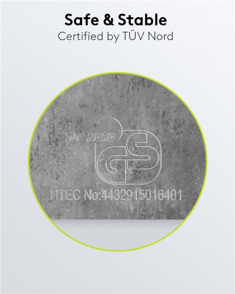 Goobay Vägghållare i aluminium för parabolantenn, avstånd till väggen 450 mm högkvalitativt väggfäste för parabolantenner av rostfri och väderbeständig aluminium