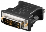 Goobay Monitoradapter DVI-A/VGA DVIA plugg (12 + 5 stift) > VGA-uttag (15-pin)
