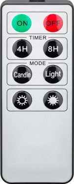 Goobay 10 sladdlösa LED-julgransljus inkl. 20x AAA (LR03) med clips, timerfunktion och fjärrkontroll, dimbar, varmvit (2500-2700 K) Goobay 10 sladdlösa LED-julgransljus inkl. 20x AAA (LR03) med clips, timerfunktion och fjärrkontroll, dimbar, varmvit (2500-2700 K)