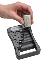 Goobay Batteriprovare med LCD-display för standard- och fotobatterier och alla vanliga knappceller Goobay Batteriprovare med LCD-display för standard- och fotobatterier och alla vanliga knappceller