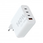 Xtorm 140W GaN2 Ultra Home Charger 3xUSB-C/USB-A Hvid Xtorm 140W GaN2 Ultra Home Charger 3xUSB-C/USB-A Hvid