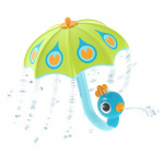 Yookidoo Fill \'N\' Rain påfugleparaply - grøn - (YO40223)