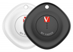 Verbatim My Finder Bluetooth Tracker, sort/hvid (2-pak)