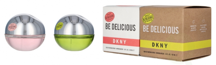 Donna Karan New York DKNY Be Delicious Fresh Blossom Duo Set 60 ml 2x30ml - Be Delicious & Be Delicious Fresh Blossom Edp Spray