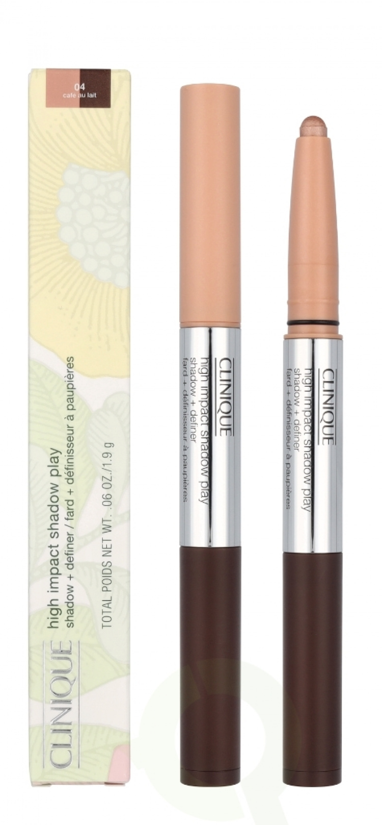 Clinique Impact Duo Eye Shadow 1.9 g #04 Cafe Au Lait