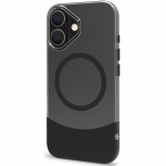 Celly Magdual MagSafe-kompatibelt skal iPhone 16 Svart + Transparent