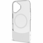 Celly Magdual MagSafe-kompatibelt skal iPhone 16 Vit + Transparent