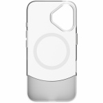 Celly Magdual MagSafe-kompatibelt skal iPhone 16 Vit + Transparent