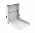 BabyDan Sofie væghængt puslebord - hvid