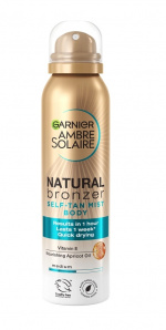 Garnier Natural Bronzer Self Tan Mist Body 150 ml