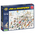 Jan van Haasteren Det hele går ned ad bakke (1000 brikker) (JUM00025)