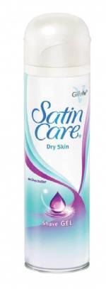 Gillette Satin Care Dry Skin Shea Butter Gel 200 ml
