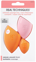 Real Techniques Ultimate Sponge Trio Orange/Rosa