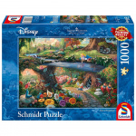 Schmidt Thomas Kinkade: Disney, Alice i eventyrland (1000 brikker) (SCH9636)
