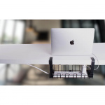 Desire2 Deskmate Kabelkurv til Strømudtag Sort