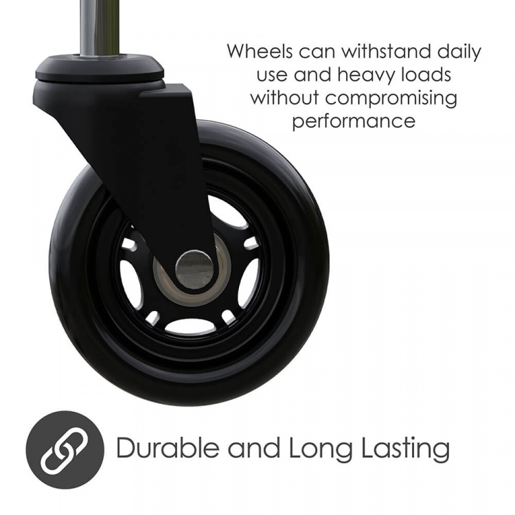 Desire2 Drejelige Rullehjul Universal Stole 22mm 5-pk Desire2 Drejelige Rullehjul Universal Stole 22mm 5-pk