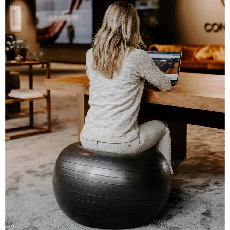 SWEDISH POSTURE Gymnastikbold med træningsbånd