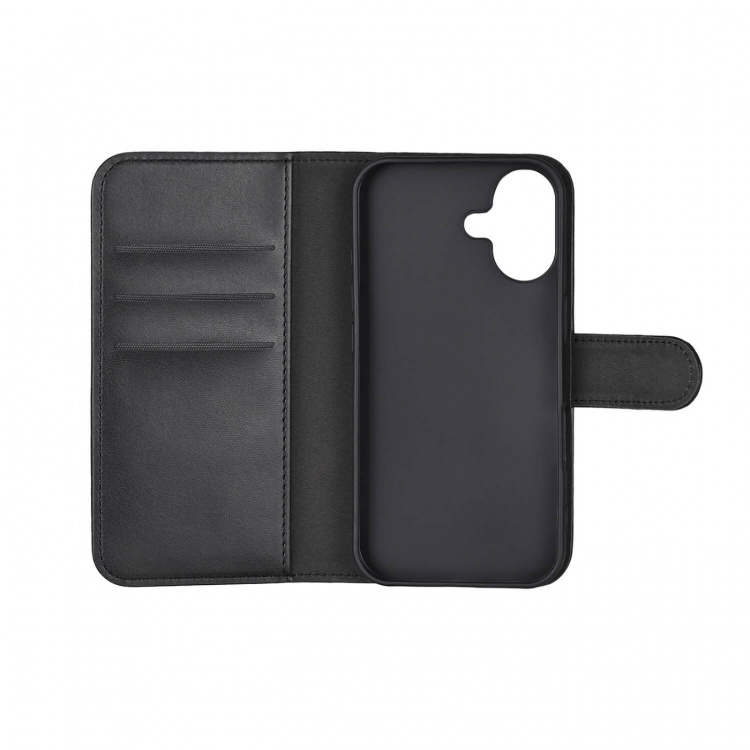 Kungsbacka Wallet 3 Kort Sort - iPhone 16