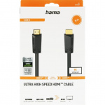 Hama Kabel HDMI Ultra High Speed 8K 48Gbit/s Guld 5,0m Hama Kabel HDMI Ultra High Speed 8K 48Gbit/s Guld 5,0m