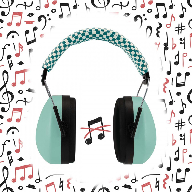 Alecto Høreværn til babyer og småbørn Grøn