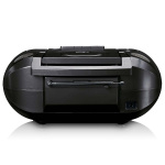 Lenco Bærbar DAB+- og FM-radio med cd-kassette og Bluetooth® Sort