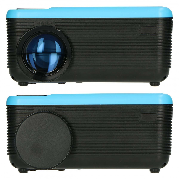 Lenco LCD-projektor med dvd-afspiller og Bluetooth® Blue Lenco LCD-projektor med dvd-afspiller og Bluetooth® Blue