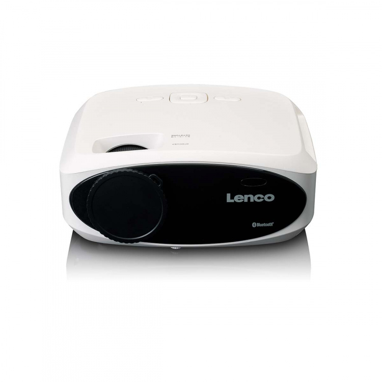 Lenco Full HD 1080P LCD-projektor med Bluetooth® Hvid