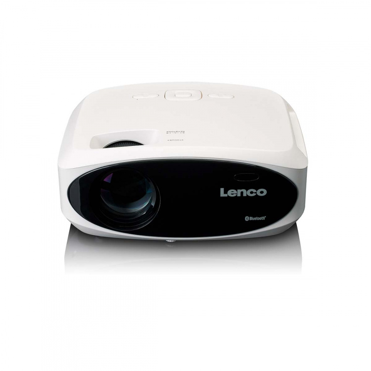 Lenco Full HD 1080P LCD-projektor med Bluetooth® Hvid